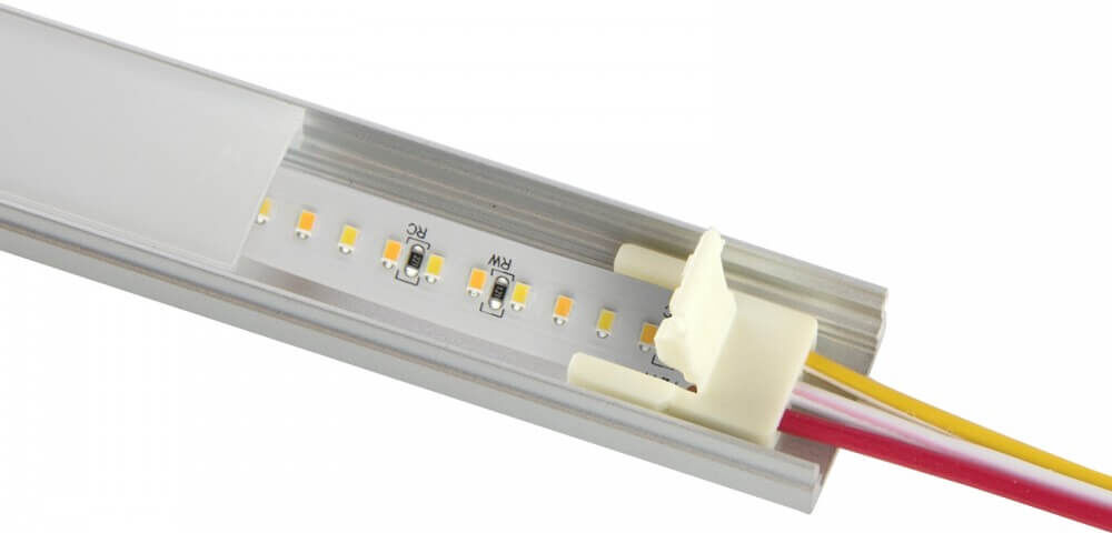 LEDDIRETTO Connettore Striscia-Cavo CCT 10mm conf. 4pz