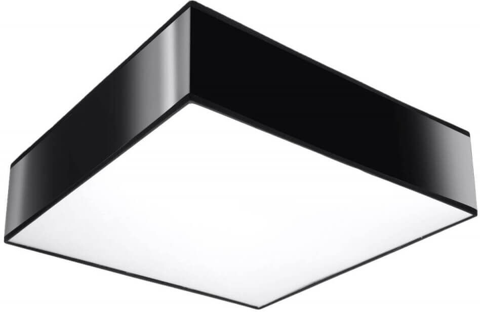 SOLLUX Plafoniera HORUS 35 Black da soffitto