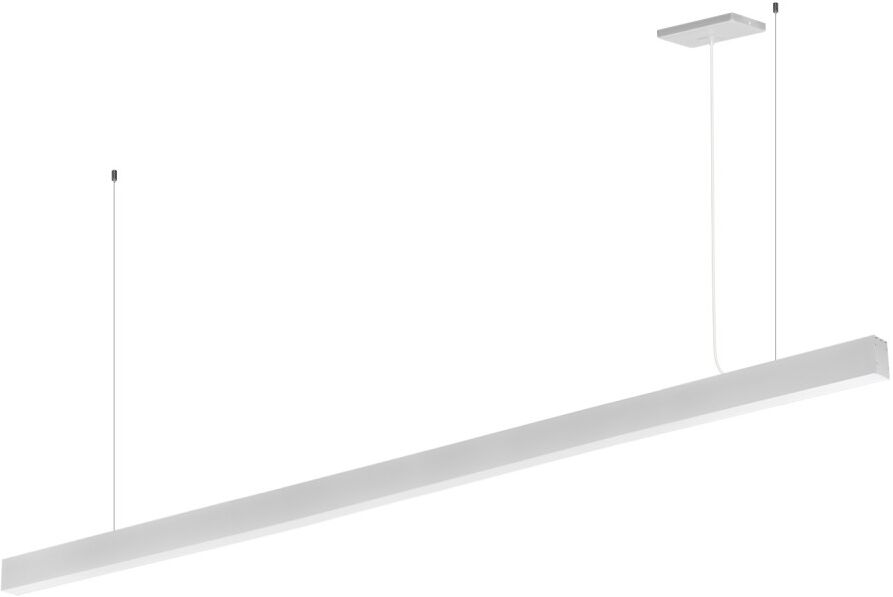 LEDDIRETTO Lampada Lineare LED a Sospensione 65W 200cm bianca, PHILIPS driver CCT