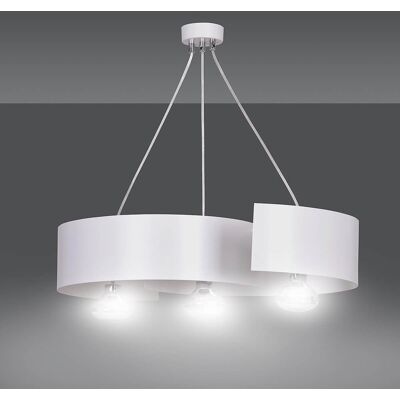 EMIBIG lighting Lampadario a Sospensione VIXON 3 White o Black EMIBIG lighting Lampadario a Sospensione VIXON 3 White o Black