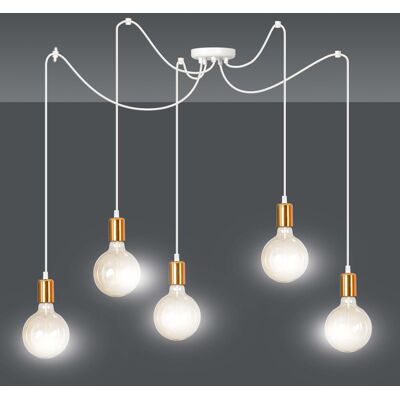 EMIBIG lighting Lampadario a Sospensione SPARK 5 EMIBIG lighting Lampadario a Sospensione SPARK 5