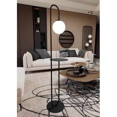 EMIBIG lighting Lampada da terra in acciaio BARI LP1 E14 da interno EMIBIG lighting Lampada da terra in acciaio BARI LP1 E14 da interno
