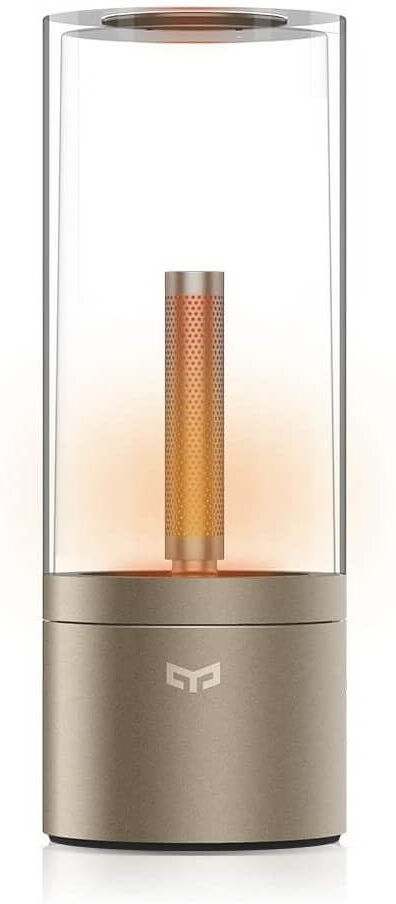 Yeelight Lampada da Tavolo a candela, tecnologia BLE dimmerabile, bluetooth, a batteria con ricarica USB YEELIGGHT YLFW01YL