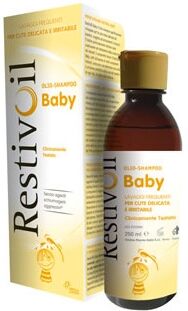 RestivOil Linea Bambini Olio Shampoo Nutritivo Protettivo Pelli Sensibili 250 ml