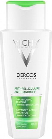 Dercos Shampoo Anti-Forfora Trattante Capelli Grassi 200 ml