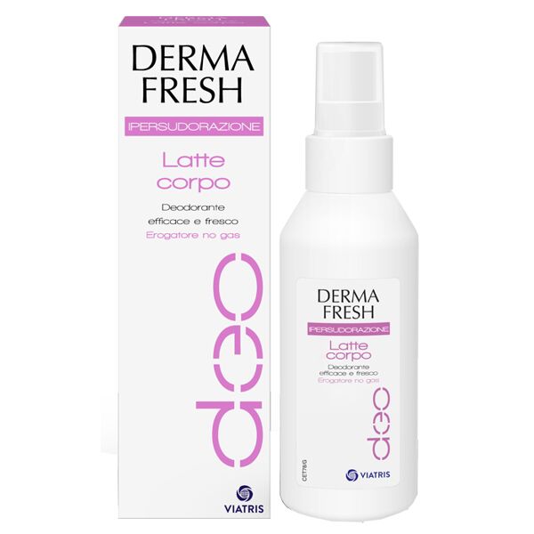 meda pharma dermafresh ipersudore latte corpo 100 ml