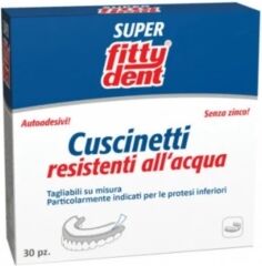 ideco srl fittydent cuscinetti adesivi morbidi per protesi inferiori 30 pezzi