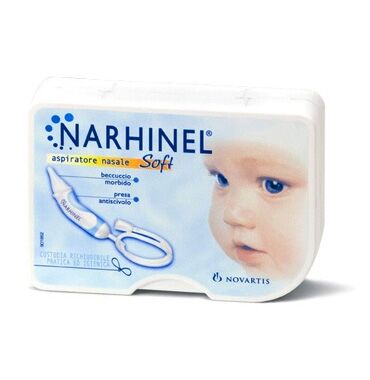 Narhinel Aspiratore Muco Nasale + 2 Ricambi Soft