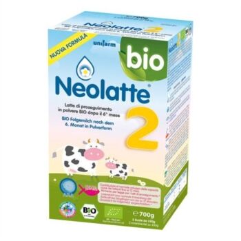 Toepfer gmbh Neolatte 2 Bio ARA Latte in Polvere 2 buste x 350 grammi