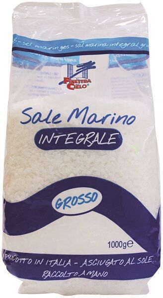 Biotobio Sale Marino Integrale non raffinato Grosso 1kg