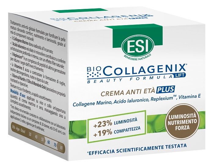 esi biocollagenix crema antietà plus 50 ml