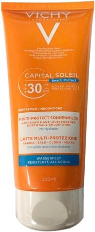 Vichy Linea Capital Soleil SPF30 Latte Solare Multiprotezione Sabbia Vento 200ml