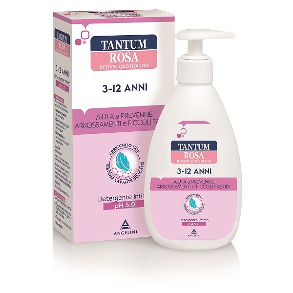 angelini tantum rosa 3-12 anni detergente intimo 200 ml