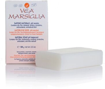 VEA Linea Pelli Sensibili Marsiglia Sapone Naturale Delicato a pH Neutro 100 g