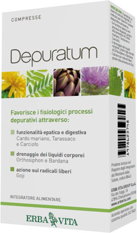 Erba Vita Depuratum Compresse 30 Compresse