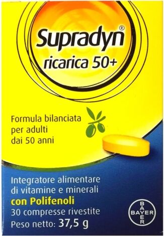 Supradyn Ricarica 50+ Integratore 30 Compresse