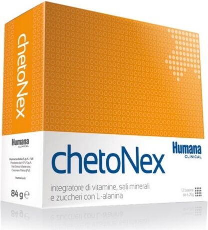 Humana Linea Vitamine e Minerali Chetonex Integratore Alimentare 14 Buste