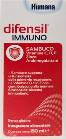 Humana Linea Difese Immunitarie Difensil Immuno Integratore Alimentare 150 ml