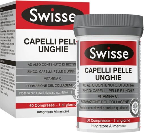 Swisse Capelli Pelle Unghie 60 compresse