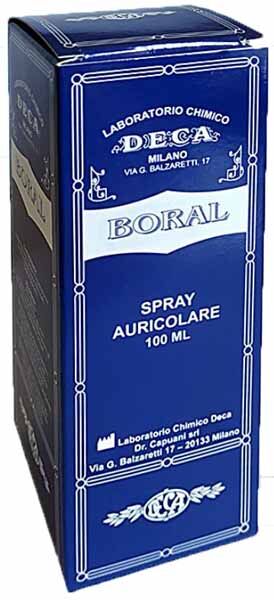 deca laboratorio chimico boral spray auricolare 100 ml