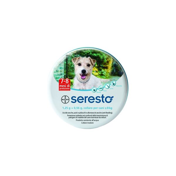 bayer spa (div.sanita'animale) bayer seresto collare antiparassitario per cani fino a 8 kg