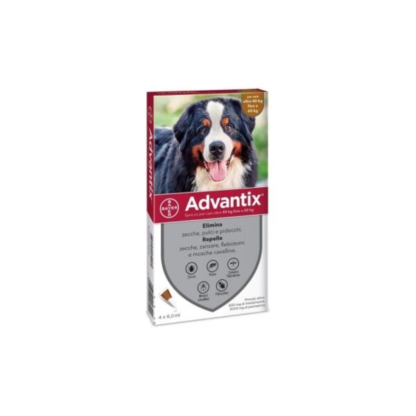 bayer spa (div.sanita'animale) bayer advantix spot on per cani 40-60kg