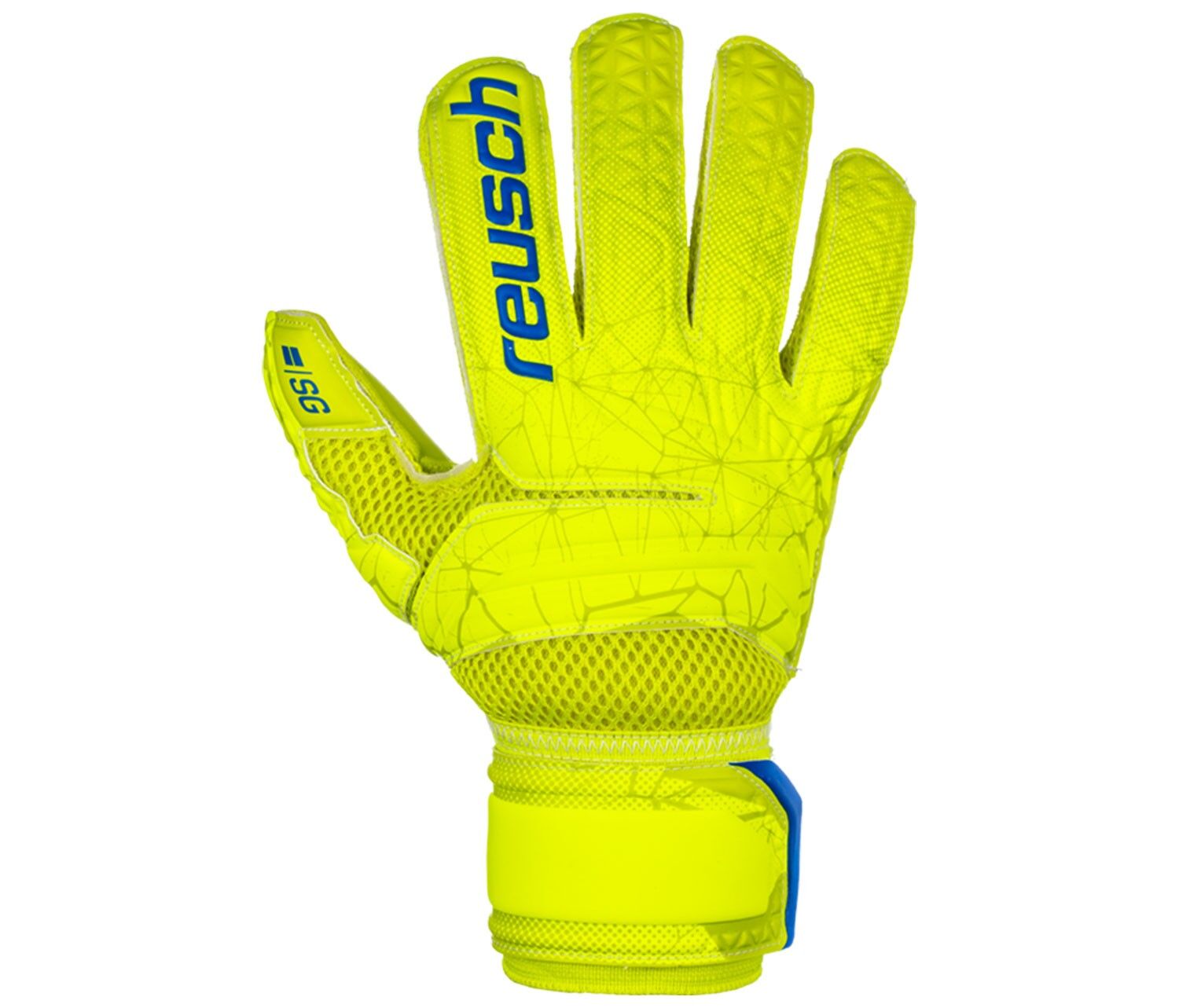 reusch guanti portiere fit control sg extra giallo fluo