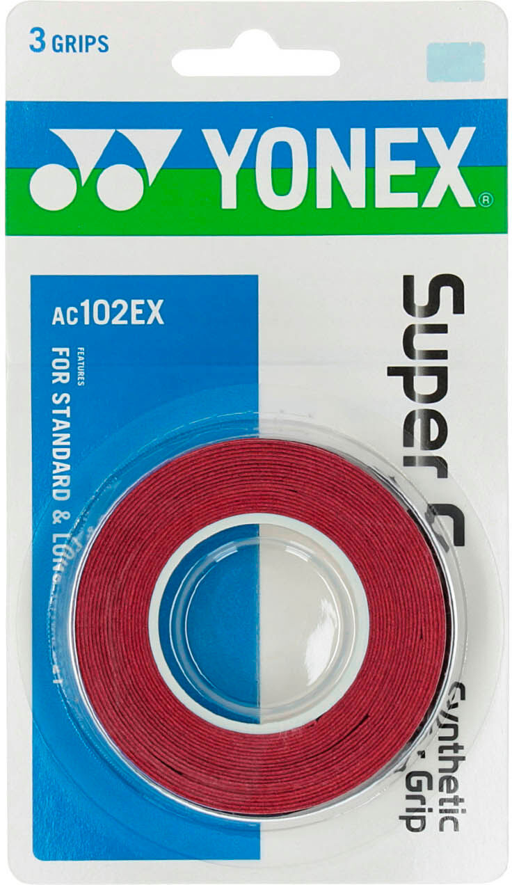 Yonex Overgrip Tennis Super Grap Rosso