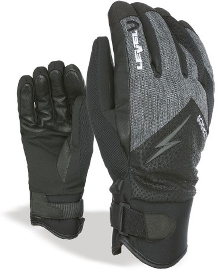 Level Guanti Ski I-Thunder GoreTex Nero-Jeans