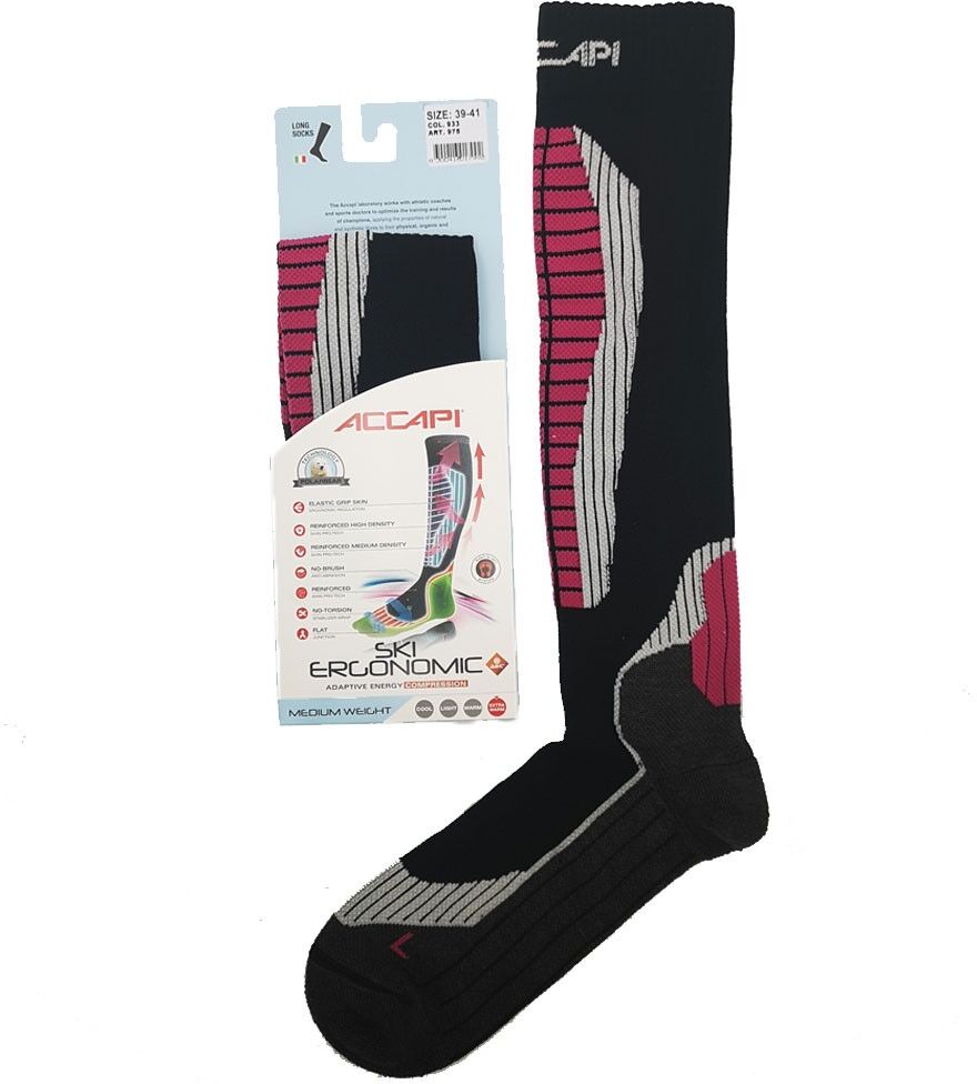 Accapi Calza Ski Ergonomic Rosa