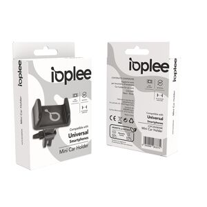 Ioplee Car Holder bocchetta areazione (nero)