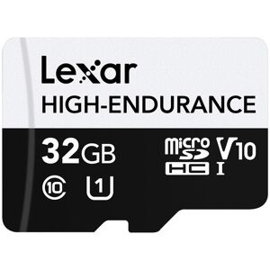 Lexar High-Endurance 32 GB MicroSDHC UHS-I Classe 10