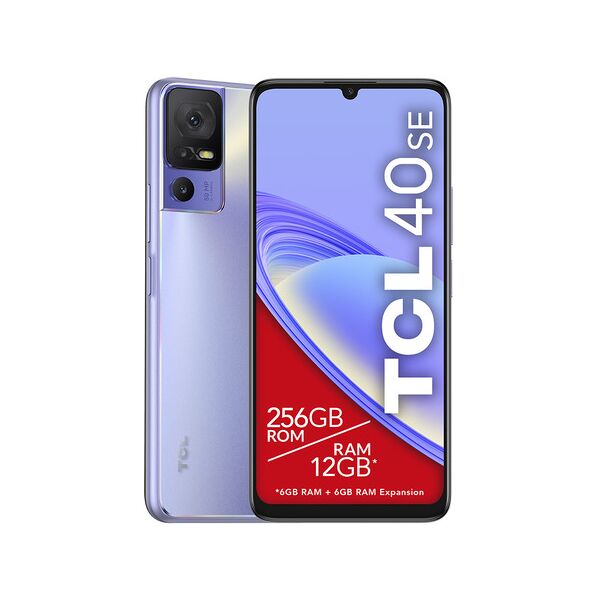 tcl 40 se 17,1 cm (6.75'') doppia sim android 13 4g usb tipo-c 6 gb 256