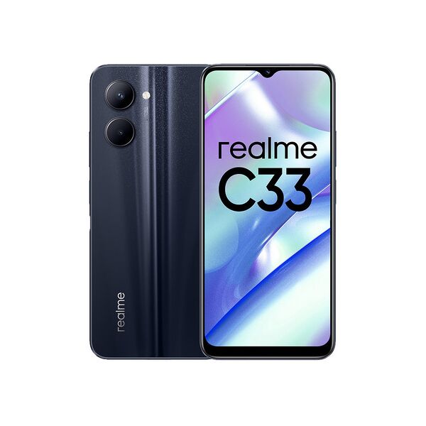 realme c33 16,5 cm (6.5'') doppia sim android 12 4g micro-usb 4 gb 128