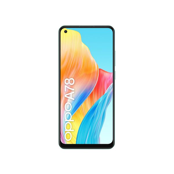 oppo a78 4g smartphone, ai doppia fotocamera 50+2mp, selfie 8mp, displ