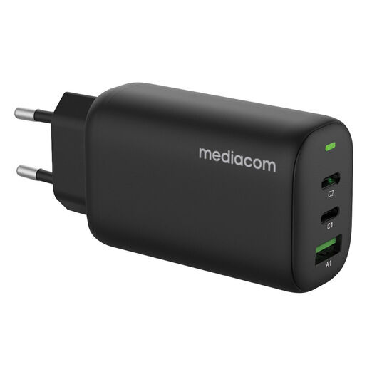 mediacom md-a140 caricabatterie per dispositivi mobili nero interno