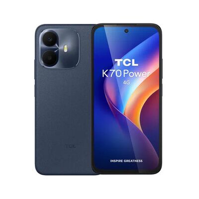 TCL K70 Power 4G 17,3 cm (6.8'') Doppia SIM Android 16.0 USB tipo-C 6 GB 128 GB 6500 mAh Blu TCL K70 Power 4G 17,3 cm (6.8'') Doppia SIM Android 16.0 USB tipo-C 6 GB 128 GB 6500 mAh Blu