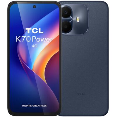 TCL K70 Power 4G 17,1 cm (6.75'') Android 16.0 USB tipo-C 8 GB 256 GB 6500 mAh Blu TCL K70 Power 4G 17,1 cm (6.75'') Android 16.0 USB tipo-C 8 GB 256 GB 6500 mAh Blu