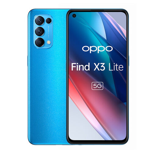 Oppo Find X3 Lite Smartphone 5G, Qualcomm 765G, Display 6.43'' FHD+AMO