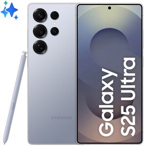 Samsung Galaxy S25 Ultra Smartphone AI, Display 6.9'' QHD+ Dynamic AMOLED 2X, Fotocamera 200MP, RAM 12GB, 256GB, 5.000 mAh, Titanium Silverblue