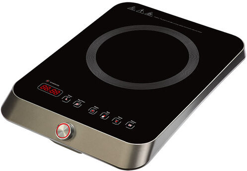 Rgv Turbo 2000 Nero, Acciaio inossidabile Superficie piana A induzione Rgv Turbo 2000 Nero, Acciaio inossidabile Superficie piana A induzione
