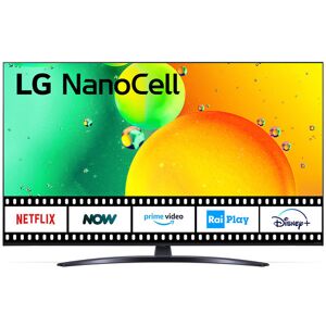 LG NanoCell 55'' Serie NANO76 55NANO766QA 4K Smart TV NOVITÀ 2022