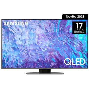 Samsung Series 8 TV QE50Q80CATXZT QLED 4K, Smart TV 50'' Processore Neu