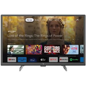 Teklio TKO24GTV TV 61 cm (24'') HD Smart TV Wi-Fi Grigio 130 cd/m²