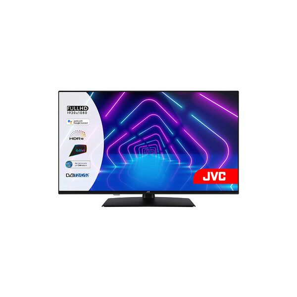 jvc lt-40vaf335i tv 101,6 cm (40'') full hd smart tv wi-fi nero 250 cd/