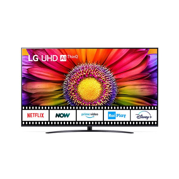 lg uhd 75'' serie ur81 75ur81006lj, tv 4k, 3 hdmi, smart tv 2023