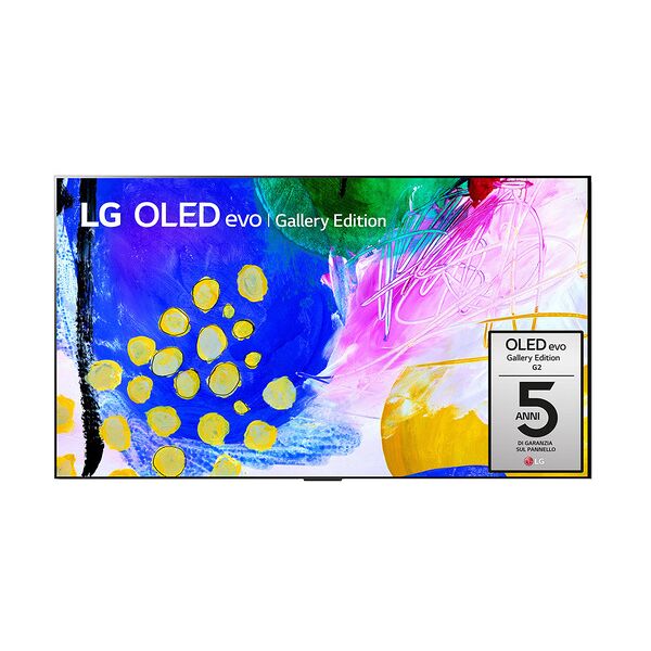 lg oled evo gallery edition 4k 65'' serie g2 oled65g26la smart tv novi