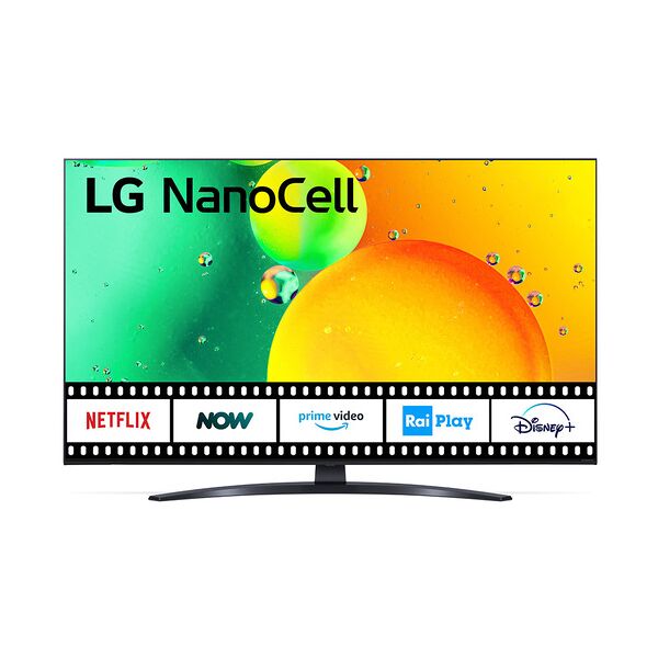 lg nanocell 43'' serie nano76 43nano766qa 4k smart tv novitÀ 2022