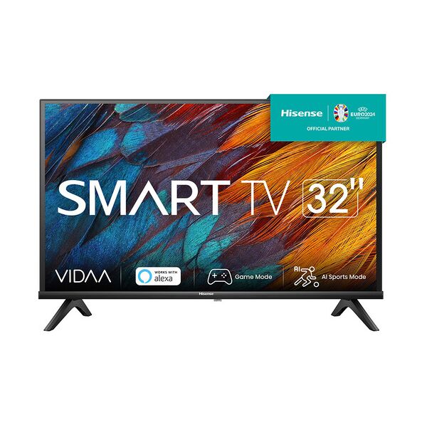 hisense 32a4k tv 81,3 cm (32'') hd smart tv wi-fi nero 200 cd/m²