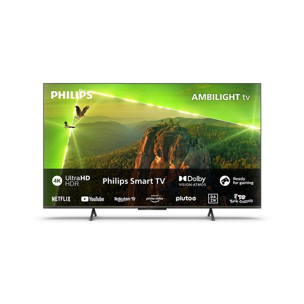 philips ambilight tv 8118 55'' 4k ultra hd dolby vision e dolby atmos s